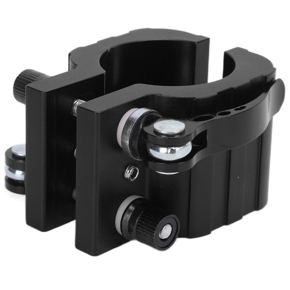 VBESTLIFE Electric Scooter Folding Clamp, Aluminum Alloy Vertical Rod Rugged Lock for 8X 10X 11X Scooter Series(Black)