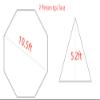 Genma0 Ultralight 2 Person Tipi Hot Tent with Fire Retardant Stove Jack for Flue Pipes with 2 Doors Brown Green (Brown-Green) view 2