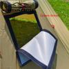 Genma0 Ultralight 2 Person Tipi Hot Tent with Fire Retardant Stove Jack for Flue Pipes with 2 Doors Brown Green (Brown-Green) view 3