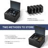 XDeer Gun Safe, Biometric Quick Access Gun Safe for Handgun, 4 Pistols High Capacity Handgun Safe with Digital Keypad, Biometric Fingerprint 1PCS view 2