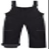 CREATMO US Boys Snow Pants Insulated Winter Overall Winter Cargo Bib Black 10/12 view 1