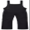 CREATMO US Boys Snow Pants Insulated Winter Overall Winter Cargo Bib Black 10/12 view 2