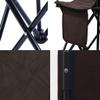 Camping Chair Portable Folding Chair with Storage Bag, Picnic, Camping, Travel, Garden Barbecue Accessories view 3