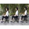 Camping Chair Portable Folding Chair with Storage Bag, Picnic, Camping, Travel, Garden Barbecue Accessories view 4