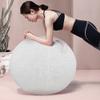 EKDJKK Balance Ball with Handle & Protective Skin, Foldable & Lightweight, Anti-Scratch - Beige, 55cm view 4
