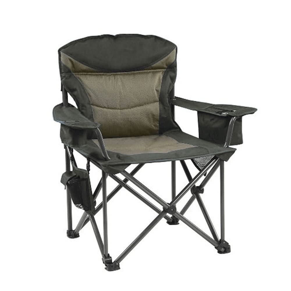 Camping Chair Extra Large Folding Chair, Capacity 440 Pounds, with Cup Holder Storage Bag, Camping Beach Chair (Color : C)
