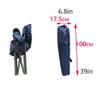 Camping Chair Extra Large Folding Chair, Capacity 440 Pounds, with Cup Holder Storage Bag, Camping Beach Chair (Color : C) view 3