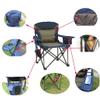 Camping Chair Extra Large Folding Chair, Capacity 440 Pounds, with Cup Holder Storage Bag, Camping Beach Chair (Color : C) view 4