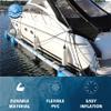 Dan-Fender Heavy Duty Boat Fender 1035 - Bumper for Boats (36-45 ft Long) - Strong & Flexible PVC, All Weather Conditions, Universal Fit Boat Accessories for Docking (Eggshell) view 3