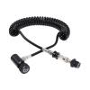 TUXING Heavy Duty Paintball Tank Remote Coil Remote Line for HPA High Pressure Air Compressed / CO2 Tanks with O-Ring and Protection Cap,G1/2-14 view 3