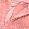ACSUSS Unisex Baby Boy Girl Fleece Footed Jumpsuit Cute Bear Ear Warm Hooded Romper Snowsuit Pink C 6-9 Months view 4