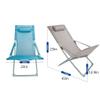 BBZY Adjustable Camping Chair Portable Folding Chair with Headrest, Courtyard, Home, Fishing, Camping (Color : A) view 3