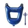 Dan Fender Fender2Step - Multi-Purpose Boarding Step and Boat Fender  Easy Access Bumper & Stepping Ladder with Foot Hole - Yacht, Pontoon & Boat Accessories for Docking (Navy Blue) view 1