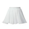 VernLan Girls Basic Classic Ballet Dance Chiffon Wrap Skirt with Tie Waist Skate Over Scarf Skirt Gymnastic Dancewear A White 3-4 Years view 1