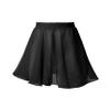 Loloda Big Girls Ballet Leotard Skirt Kids Toddler Solid Color Chiffon Wrap Waistband Dress for Ice Skating Dancewear Black 3-4 Years view 1