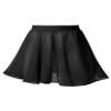 Loloda Big Girls Ballet Leotard Skirt Kids Toddler Solid Color Chiffon Wrap Waistband Dress for Ice Skating Dancewear Black 3-4 Years view 2