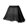 Loloda Big Girls Ballet Leotard Skirt Kids Toddler Solid Color Chiffon Wrap Waistband Dress for Ice Skating Dancewear Black 3-4 Years view 3