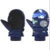Century Star Winter Lined Fleece Toddler Mittens Waterproof Snow Mittens for Toddler Girls Boys Kids Snow Gloves Ski Alligator Navy 2-4T view 2