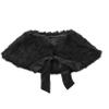 BXT Flower Girls Faux Fur Princess Cape Winter Warm Shoulder Wrap Ribbon Ties Wedding Birthday Party Dress Costume view 2