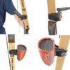 AMEYXGS Archery Traditional Arrow Quiver 4/6 Tubes Strap on Arrow Quiver Slide on Quiver Recurve Bow Longbow Arrow Holder Outdoor Hunting Shooting Accessory (Small) view 3