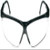 Howard Leight by Honeywell Genesis Sharp-Shooter Shooting Glasses, Clear Lens (R-03570) R-02526 by Honeywell Impact Sport Sound Amplification Electronic Shooting Earmuff, MultiCam view 2