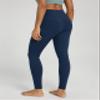 ODODOS Women's Cross Waist Full Length Yoga Leggings with Inner Pocket, Inseam 28" Gathered Crossover Workout Yoga Pants, Navy, Small view 3