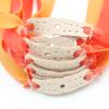 20 Pcs rubber bands for slingshot Length 25cm rubber latex rubber bands drawstrings for slingshot slingshot spare rubber bands drawstrings flat slingshot rubber bands sling accessories hunting (RED) view 3