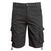 Loose Fit Summer Cargo Shorts for Men Outdoor Cotton Twill Shorts with Zipper Multi Pocket Casual Lightweight Shorts (Grey,44) view 1