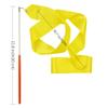 FAZHBARY 2 Pack Yellow Rhythmic Gymnastics Wands Praise Dancing Streamers for Baton Twirling Talent Shows Artistic Dancing view 2