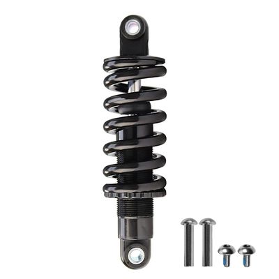 WHQ Bike Spring Shock Absorbers 125mm 150mm 165mm 190mm Mountain Bicycle Downhill Rear Shock for MTB XC Electric Bicycle (Pounds : 350lbs, Size : 125mm)