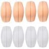 FOMIYES portable Belt Bra Strap Holder Bra Strap Pads, 4 Pair Womens Soft Silicone Bra Strap Cushions Holder Non- Slip Shoulder Protectors Pads Anti-Slip Bra Cushions Bra Strap Holder