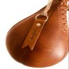 Geoffrey Retro Speed Punch Ball Bag with Brass Fitting Hanging | TAN Leather Vintage Boxing Training | Size 5 | GEOFFREY (Tan) view 2