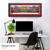 Arkansas Razorbacks Football - 44x18-inch Double Mat, Deluxe Framed Picture by Blakeway Panoramas view 2