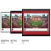 Arkansas Razorbacks Football - 44x18-inch Double Mat, Deluxe Framed Picture by Blakeway Panoramas view 4
