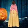 Delicious Ice Cream Unisex Adult Cosplay Costumes Party Cape Print Halloween Christmas Hooded Cloak view 2