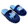 101 BEACH Little Boys Happy Shark Slippers House Shoes (Medium, Blue, medium) view 1