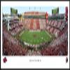 Arkansas Razorbacks Football - 40.25x13.75-inch Standard Framed Print by Blakeway Panoramas view 1