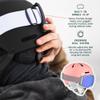 Retrospec Comstock Ski Helmet - Snowboard Helmet for Adults & Youth - Adjustable Fit Snow Helmet with Protective Shell and Breathable Vents for Men, Women, Boys & Girls view 4