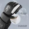 WAMM Sports MMA Gloves - for Men & Women - MAXForce EVE Anti-Injury Shock Absorb Boxing Gloves - POWERFlex Kickboxing Gloves - Half Finger, Open Palm for Mua, Sparring, Punching Bag (Small/Medium) view 4