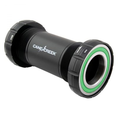 Cane Creek Hellbender 70 BSA 24Mm Bottom Bracket Black Ano, Shimano, 24Mm