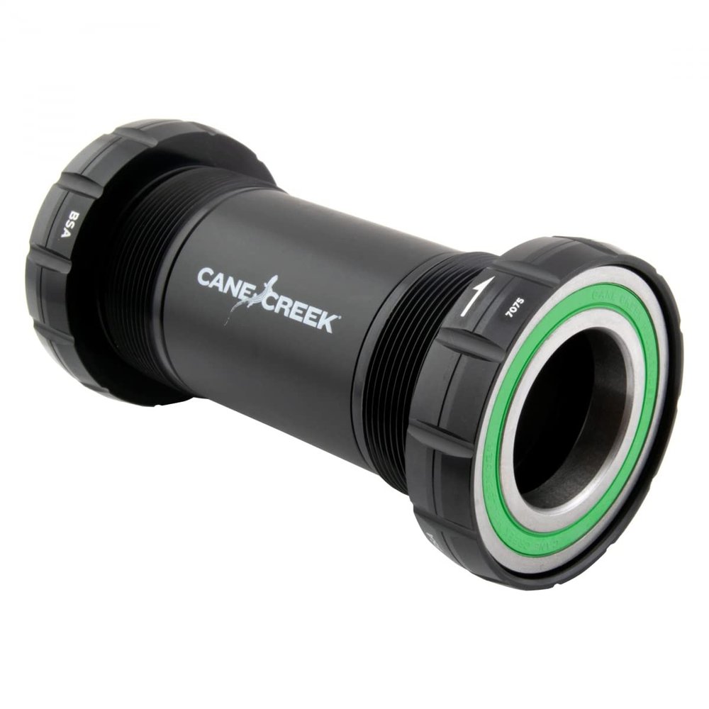 Cane Creek Hellbender 70 BSA 24Mm Bottom Bracket Black Ano, Shimano, 24Mm