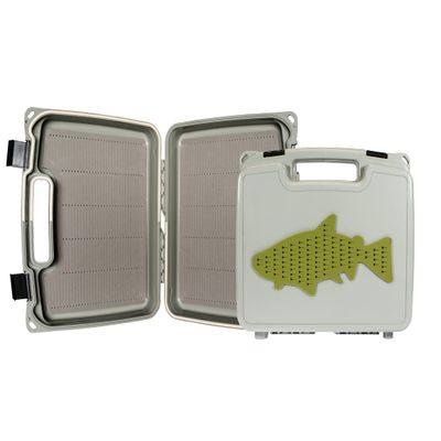 COLDWATER FLY FISHING - Huge Size Saltwater Streamer Fly Box with Silicon Drying Patch On Outside