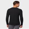 32 Degrees Mens Midweight Ultra Soft Thermal Waffle Baselayer Crew Neck Long Sleeve Top, Black, XX-Large view 4