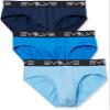 Evolve Men's Sport Mesh 3 Pack No Show Briefs view 1