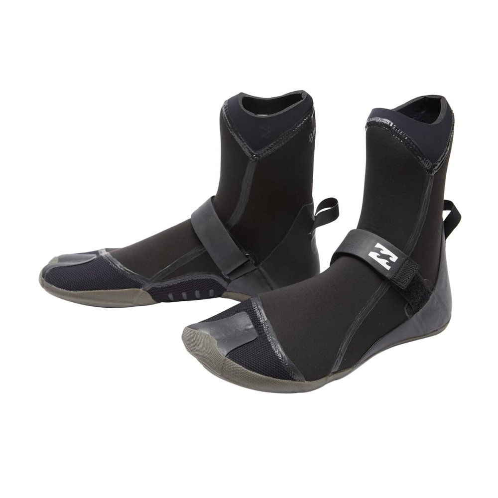 Billabong Mens 3mm Furnace Hidden Split Toe Boot - Black | 12