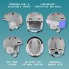 Retrospec Comstock Ski Helmet - Snowboard Helmet for Adults & Youth - Adjustable Fit Snow Helmet with Protective Shell and Breathable Vents for Men, Women, Boys & Girls view 2