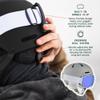 Retrospec Comstock Ski Helmet - Snowboard Helmet for Adults & Youth - Adjustable Fit Snow Helmet with Protective Shell and Breathable Vents for Men, Women, Boys & Girls view 4