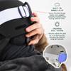Retrospec Comstock Ski & Snowboard Helmet - Adjustable Fit with Protective Shell and Breathable Vents for Adults & Youth view 4