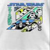 Star Wars Visions Force Grid Girl's Solid Crew Tee, White, X-Large view 2