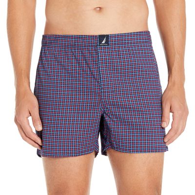 Nautica Men's Classic Cotton Woven Boxers